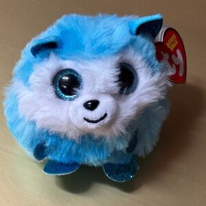 Ty Beanie Arctic Icy Blue Wolf Husky Dog